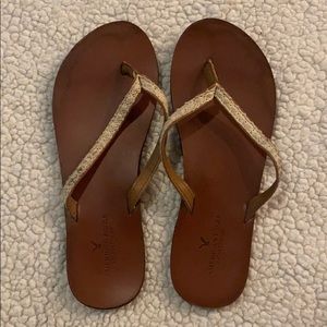 American Eagle Flip Flops